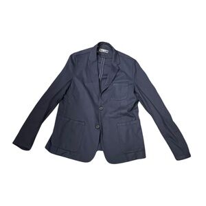 saks fifth ave modern men's blazer viscose sweatshirt like size XXL